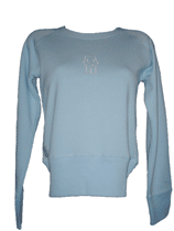 baby blue eira clothing sweater